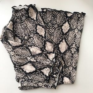 Snake Print Top